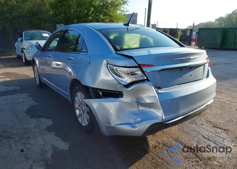 2013 Chrysler 200 Touring from USA, damaged, VIN 1C3CCBBB2DN768428